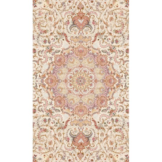 Pasargad Home Tabriz Hand-Knotted Multi Lamb's Wool Area Rug- 16' 3" X 27' 2"