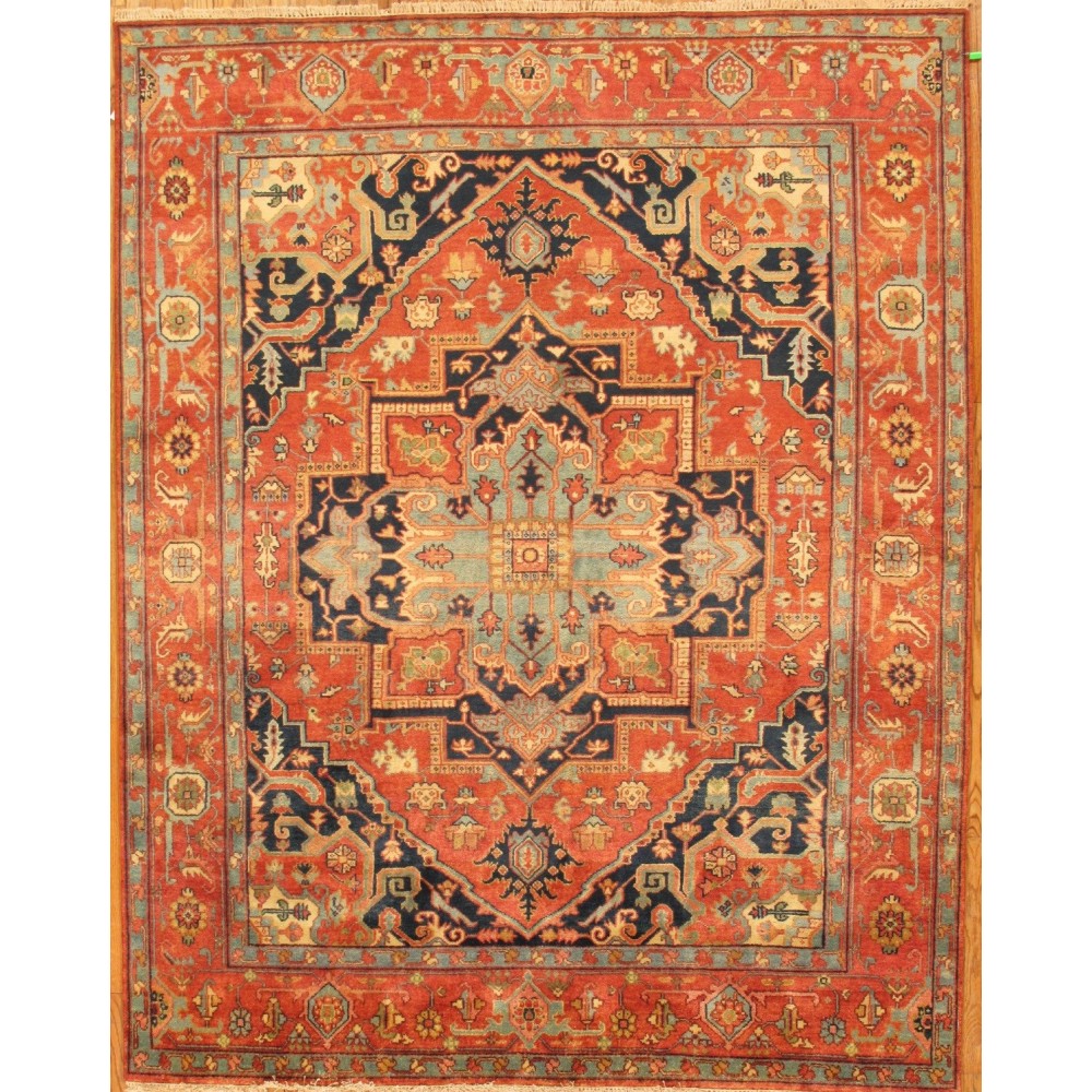 Pasargad Home Serapi Hand-Knotted Wool Area Rug-12' 0" X 15' 0" pb-20 12x15