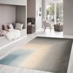 Pasargad Home Area Rug Rodeo Hand-Tufted Silk, wool Grey 7' 9" X 9' 9"