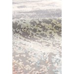 Pasargad Home Modern Hand-Knotted Silk & Wool Area Rug- 9' 4" X 12' 3"