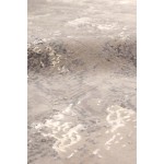 Pasargad Home Modern Hand-Knotted Abstract Silk & Wool Area Rug- 9' 2" X 12' 3"