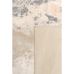 Pasargad Home Modern Hand-Knotted Abstract Silk & Wool Area Rug- 9' 1" X 12' 3"