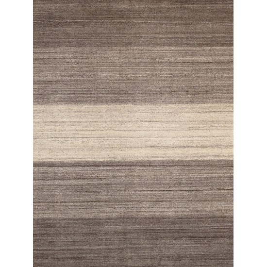 Pasargad Home Area Rug Gramercy Hand-Loomed Silk, wool Brown 4'11" X 8' 8"