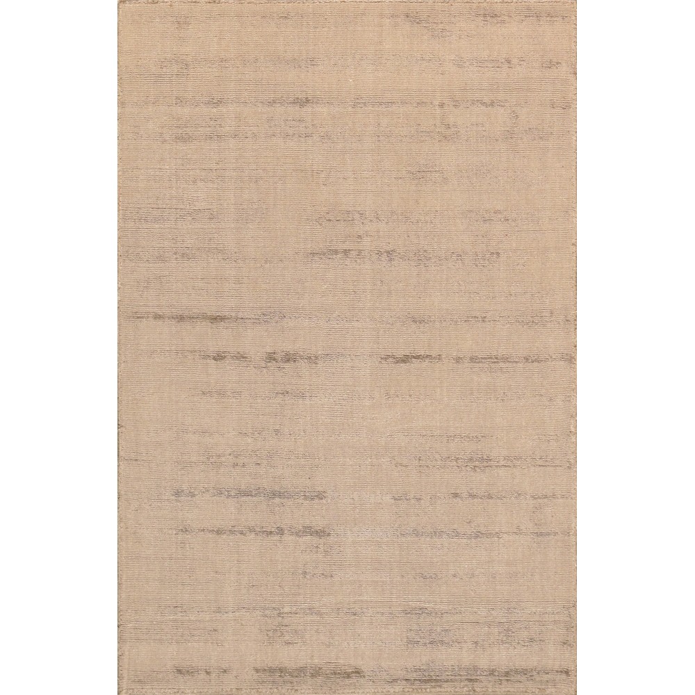 Pasargad Home Area Rug Gramercy Hand-Loomed Silk, wool Camel 2' 0" X 3' 0"