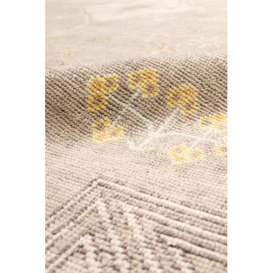Pasargad Home Khotan Collection Hand-Knotted Wool Area Rug- 9' 0" X 12' 0"