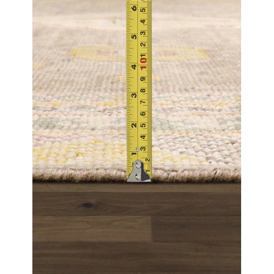 Pasargad Home Khotan Collection Hand-Knotted Wool Area Rug- 9' 0" X 12' 0"
