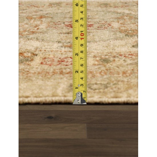 Pasargad Home Ferehan Collection Hand-Knotted Wool Runner- 2' 6" X 10' 7"