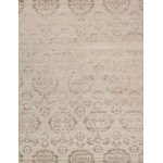 Pasargad Home Transitional Hand-Knotted Silk & Wool Area Rug- 8' 10" X 11' 7"