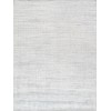 Pasargad Home Slate Hand-Loomed Silk & Wool Ivory/Blue Area Rug- 9X12