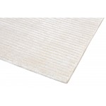 Pasargad Home Edgy Hand-Tufted Beige Silk & Wool Area Rug- 9' 9" X 13' 9"