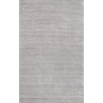 Pasargad Home Edgy Hand-Tufted Silk & Wool Silver Area Rug- 9' 9" X 13' 9"