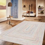 Pasargad Home Faro Collection Handmade Indoor/Outdoor Area Rug- 4X6