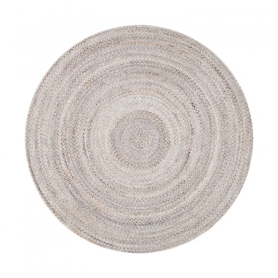 Pasargad Home Sagres Collection Handmade Greu Indoor/Outdoor Area Rug- 5' Round