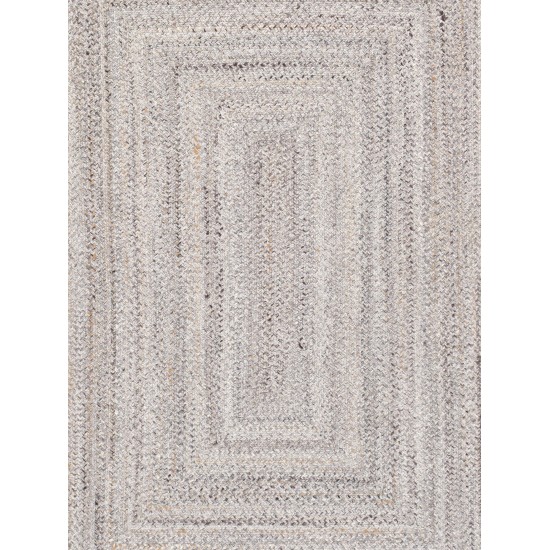 Pasargad Home Sagres Collection Handmade Greu Indoor/Outdoor Area Rug- 5' Round