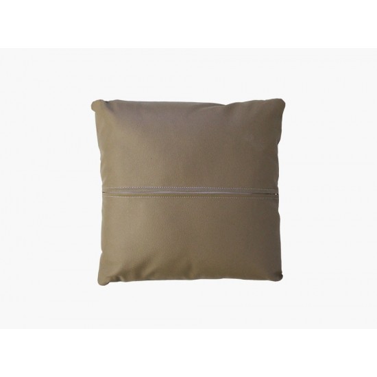 Pasargad Home Forest Collection Cowhide Pillow, Silver