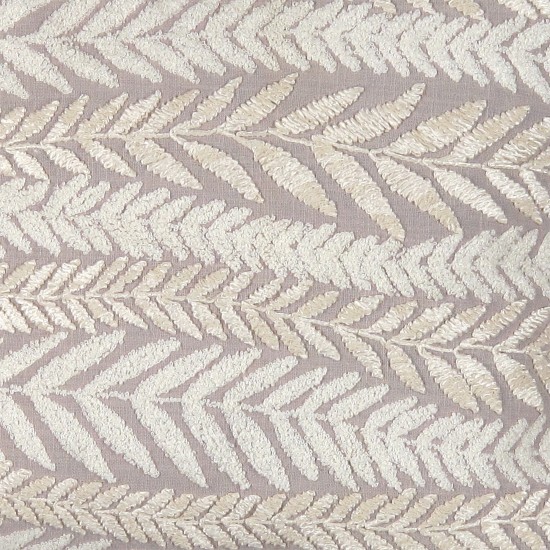 Pasargad Home Pillow Naples Embroidered Cotton, Silk Grey 1' 8" X 1' 8"