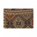 Vintage Turkish Kilim Multi Color Accent Pillow Cover - 16" x 24"48701