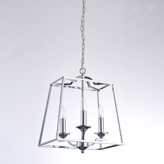 Pasargad Home Lionnel Collection Metal & Glass Chandelier Lights