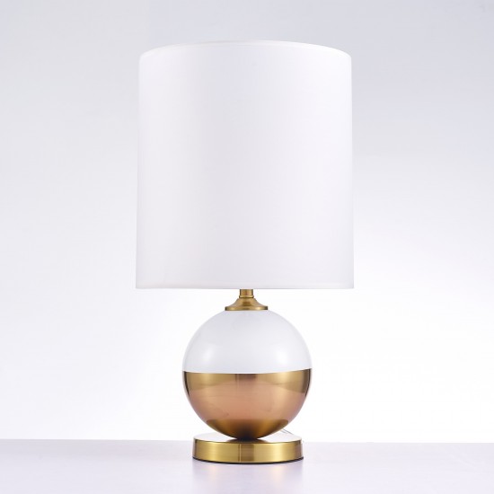 Pasargad Home Senato Collection Metal & Acrylic Table Lamp Lights