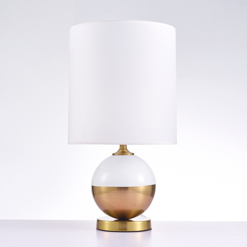 Pasargad Home Senato Collection Metal & Acrylic Table Lamp Lights