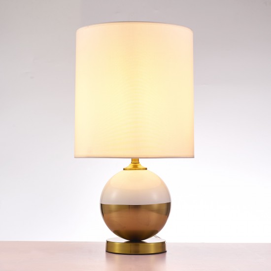 Pasargad Home Senato Collection Metal & Acrylic Table Lamp Lights