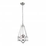 Pasargad Home Bistro Collection Metal & Glass Pendant Lights