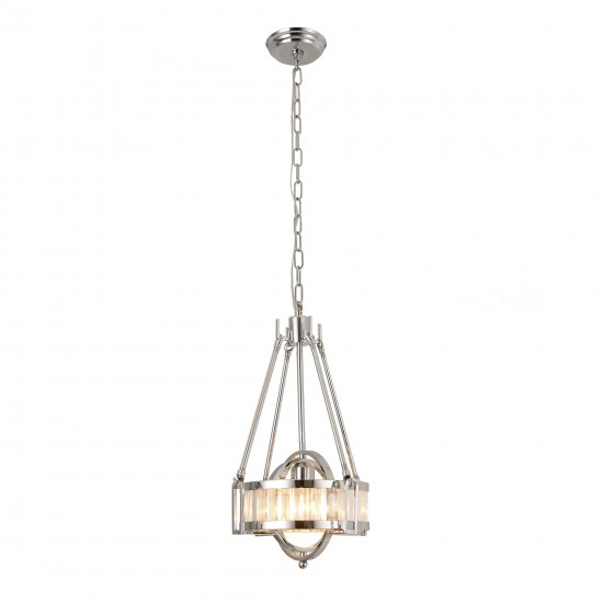 Pasargad Home Bistro Collection Metal & Glass Pendant Lights