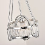 Pasargad Home Bistro Collection Metal & Glass Pendant Lights