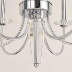 Pasargad Home Hestia Collection Metal & Cystal Chandelier Lights