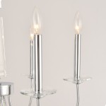 Pasargad Home Hestia Collection Metal & Cystal Chandelier Lights