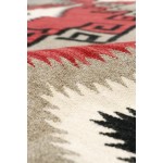 Navajo Style Hand-Woven Wool Mocha Area Rug- 9' 0" X 12' 0" PNT-198 9x12