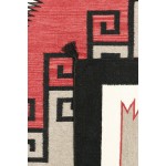 Navajo Style Hand-Woven Wool Mocha Area Rug- 9' 0" X 12' 0" PNT-198 9x12