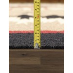 Pasargad Home Navajo Style Hand-Woven Wool Mocha Area Rug-10' 1" X 13' 7"