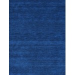 Gramercy Hand-Loomed Silk & Wool Blue Area Rug- 5' 0" X 7' 0" AR-01B 5x7