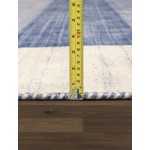 Gramercy Hand-Loomed Silk & Wool Blue Area Rug-10' 0" X 14' 0" AR-07 10x14