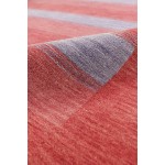 Pasargad Home Gramercy Hand-Loomed Silk & Wool Red Area Rug- 5' 0" X 7' 0"