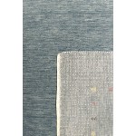 Pasargad Home Gramercy Hand-Loomed Silk & Wool L. Blue Area Rug- 8' 9" X 11' 9"