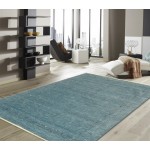 Pasargad Home Gramercy Hand-Loomed Silk & Wool L. Blue Area Rug- 8' 9" X 11' 9"