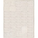 Pasargad Home Galaxy Cowhide & Silk Multicolor Area Rug- 8' 0" X 10' 0"