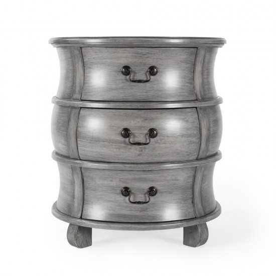 Bentley Powder Gary Barrel Table, 523418