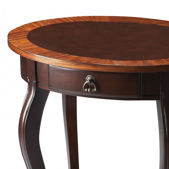 Jeanette Cherry Nouveau Oval Accent Table, 532211