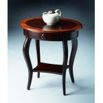 Jeanette Cherry Nouveau Oval Accent Table, 532211