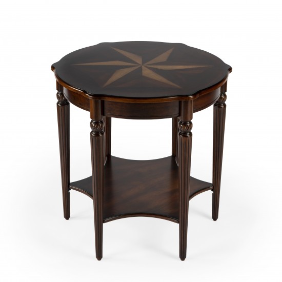 Bainbridge Cherry Accent Table, 557024