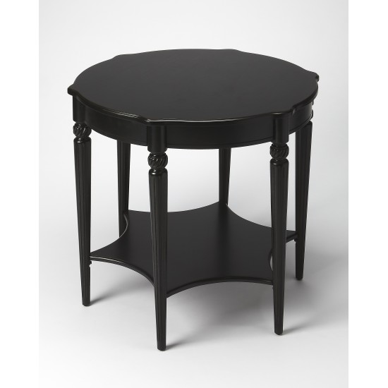 Bainbridge Black Licorice Accent Table, 557111