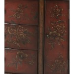 Sheffield Red Hand Painted Console Cabinet, 674065