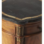 Montero Fossil Stone Drum Table, 847070