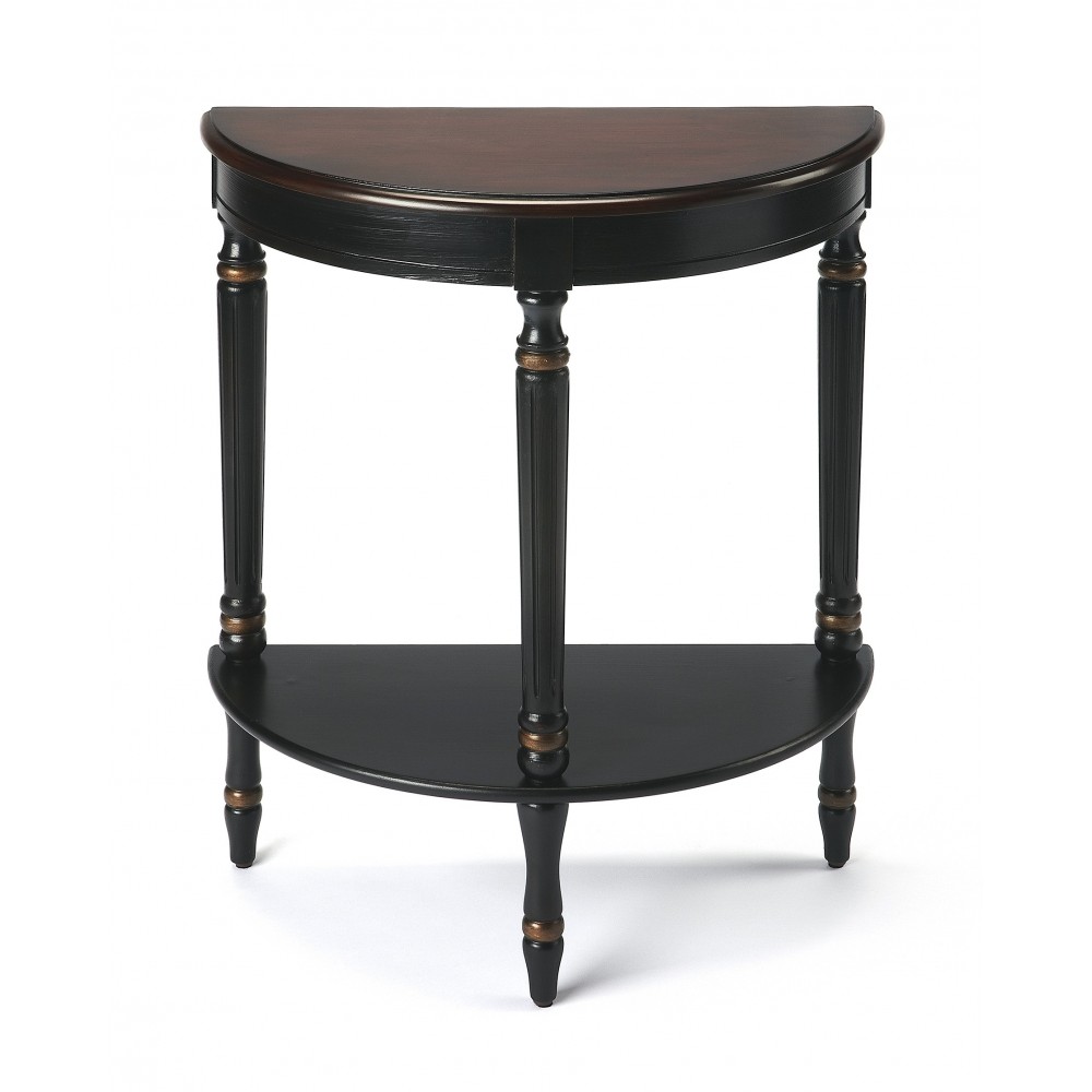 Bellini Café Noir Demilune Console Table, 889104