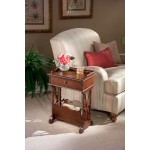 Cummings Cherry Storage End Table, 999024
