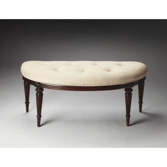 Tamara Cherry Demilune Bench, 1120024