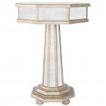 Elena Mirrored End Table, 1137146